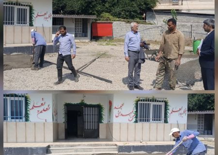 مدیر جهادی در «آخمن»؛ وقتی آستین بالا زدن مدیر، مدرسه را متحول می‌کند